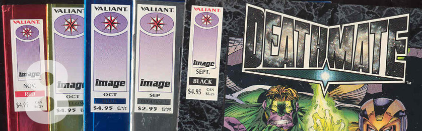 Deathmate (Prologue, Blue, and Yellow) (1993-94) (700,000 copies each)