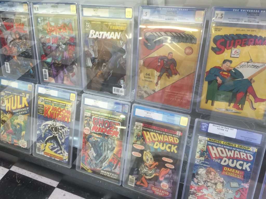 Graded CGC comic books Superman Batman