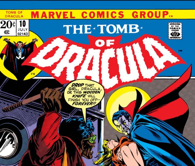 The Tomb Of Dracula (1972) No. 10 Blade