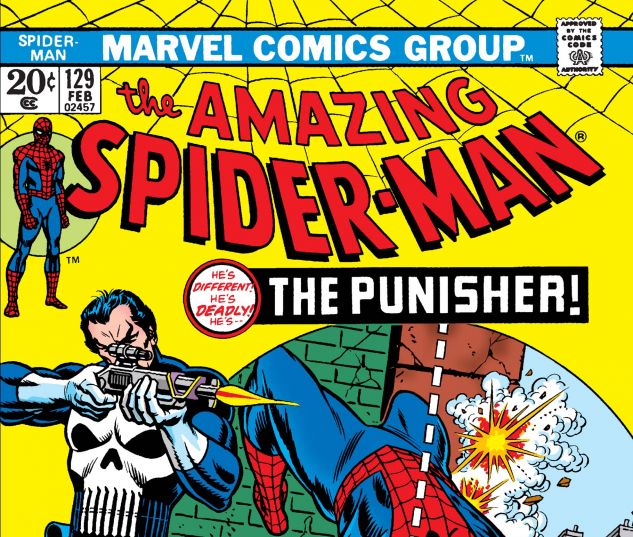 Amazing Spider-Man 129 The Punisher Frank Castle