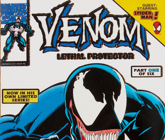 Venom: Lethal Protector (1991) No. 1 Black and White Error